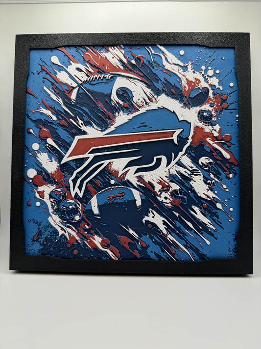Buffalo Bills HueForge Print