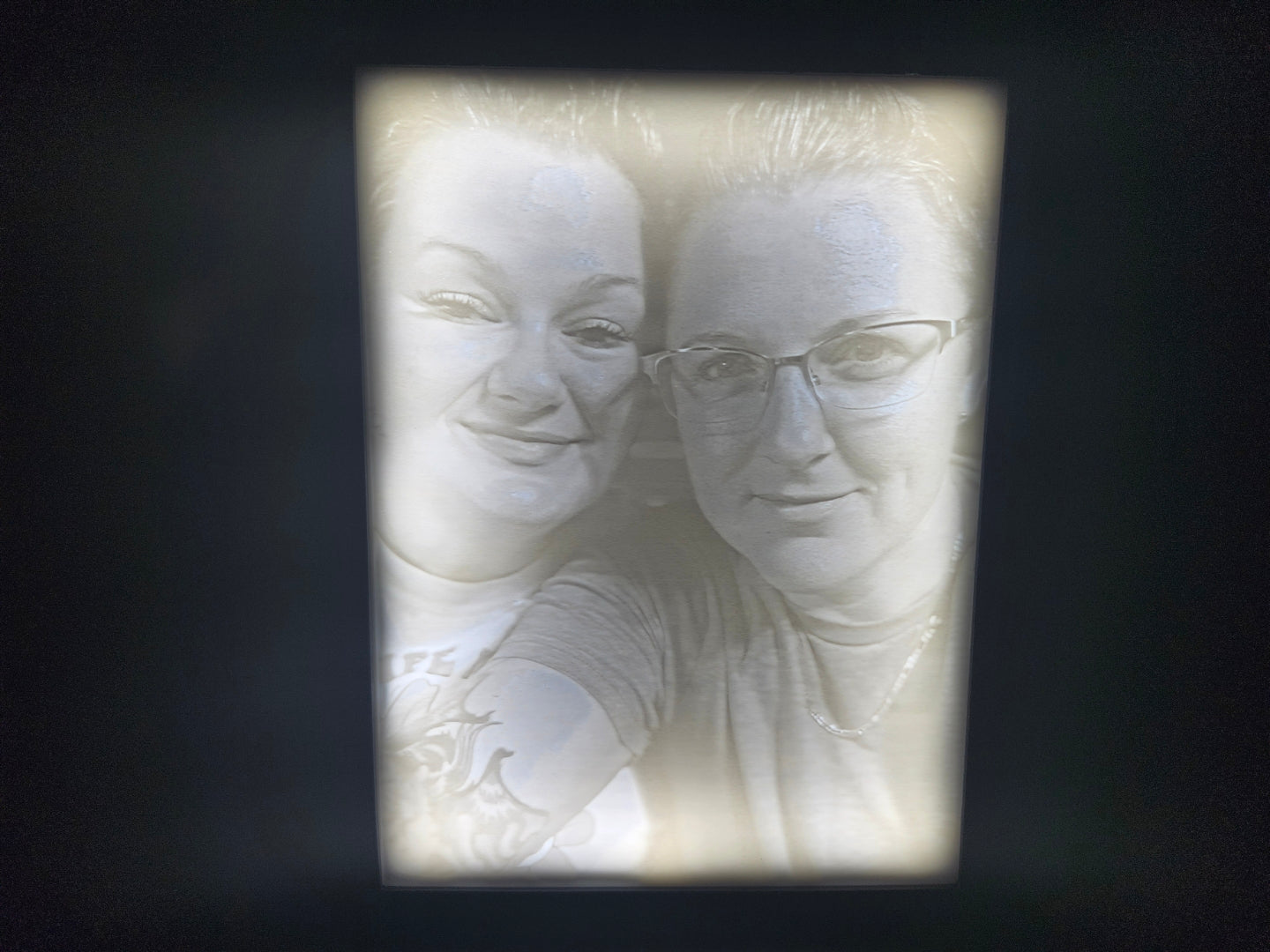 Custom Photo Light-Up Display – Personalized Lithophane Lamp