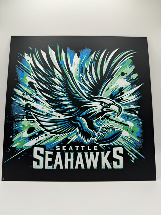 Seattle Seahawks HueForge Print