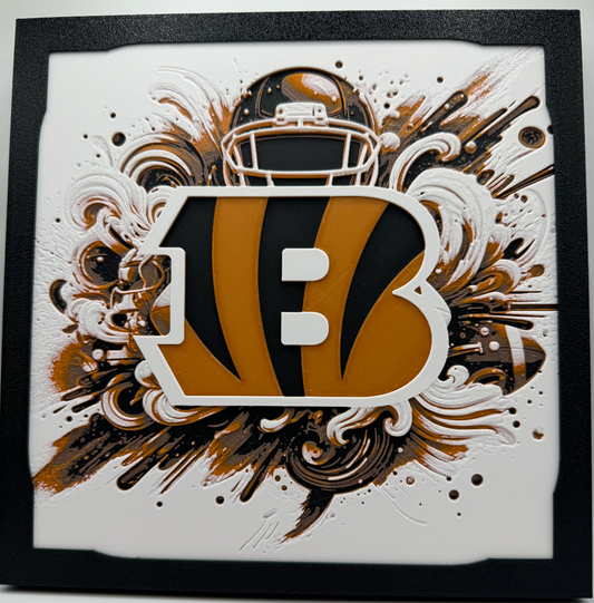 Cincinnati Bengals HueForge Print