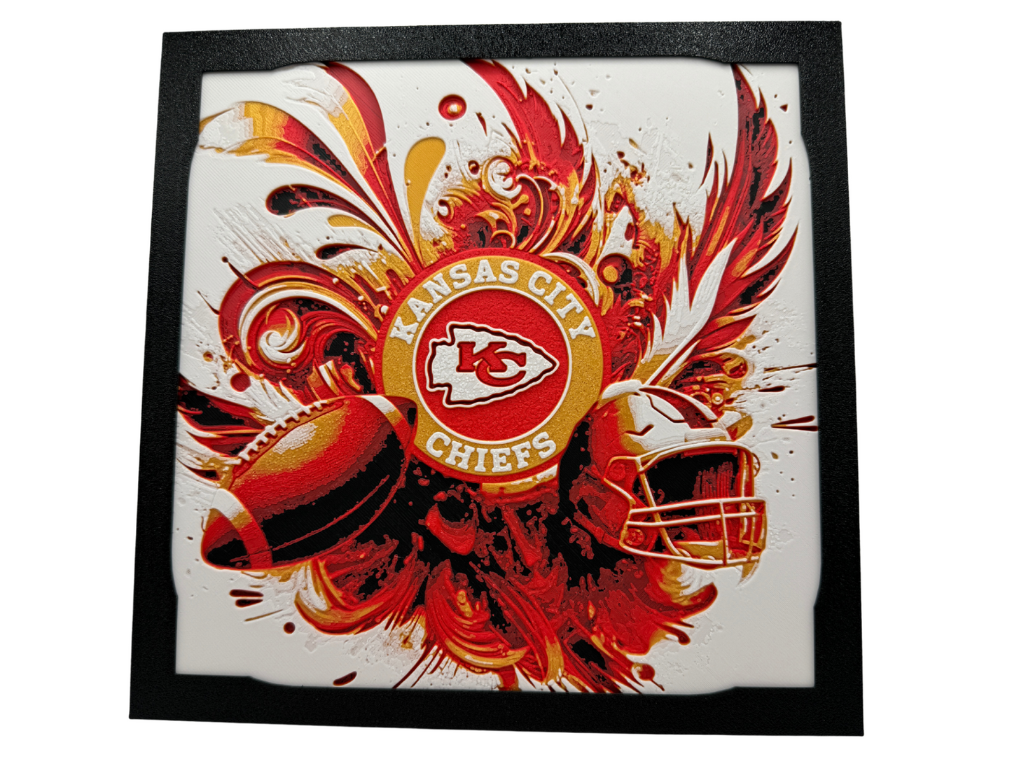 Kansas City Chiefs HueForge Print
