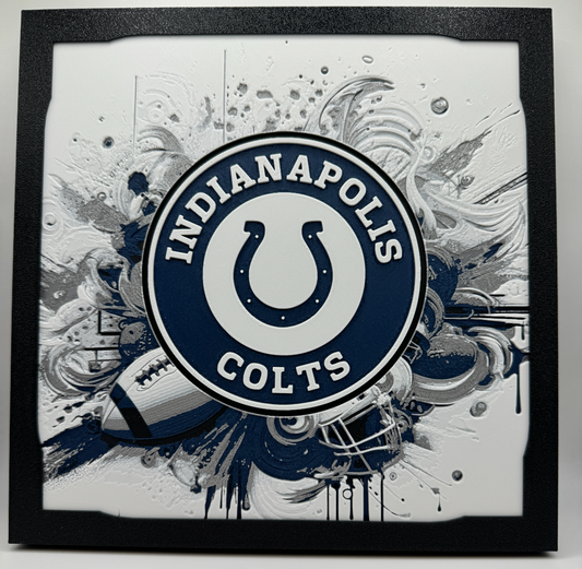 Indianapolis Colts HueForge Print
