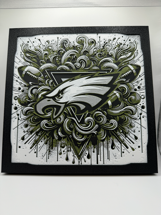 Philadelphia Eagles HueForge Print