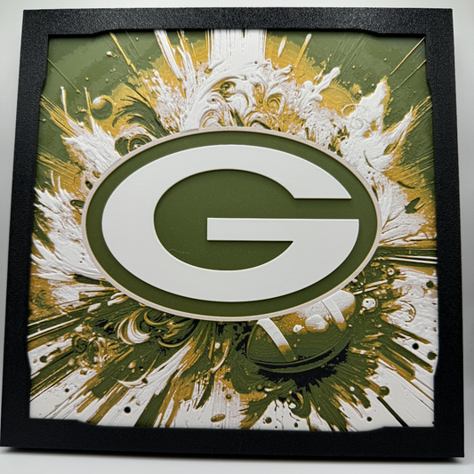 Green Bay Packers HueForge Print