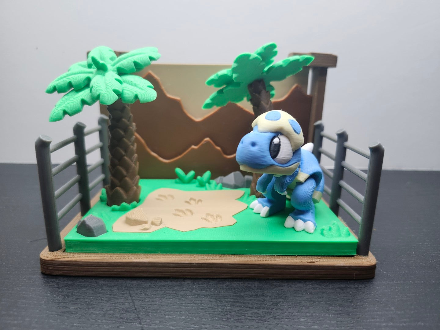 Jurassic World – 3D Printed Dinosaur Diorama Gift
