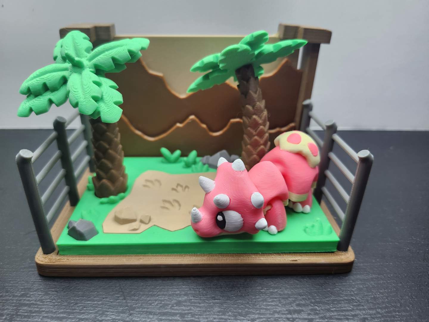 Jurassic World – 3D Printed Dinosaur Diorama Gift