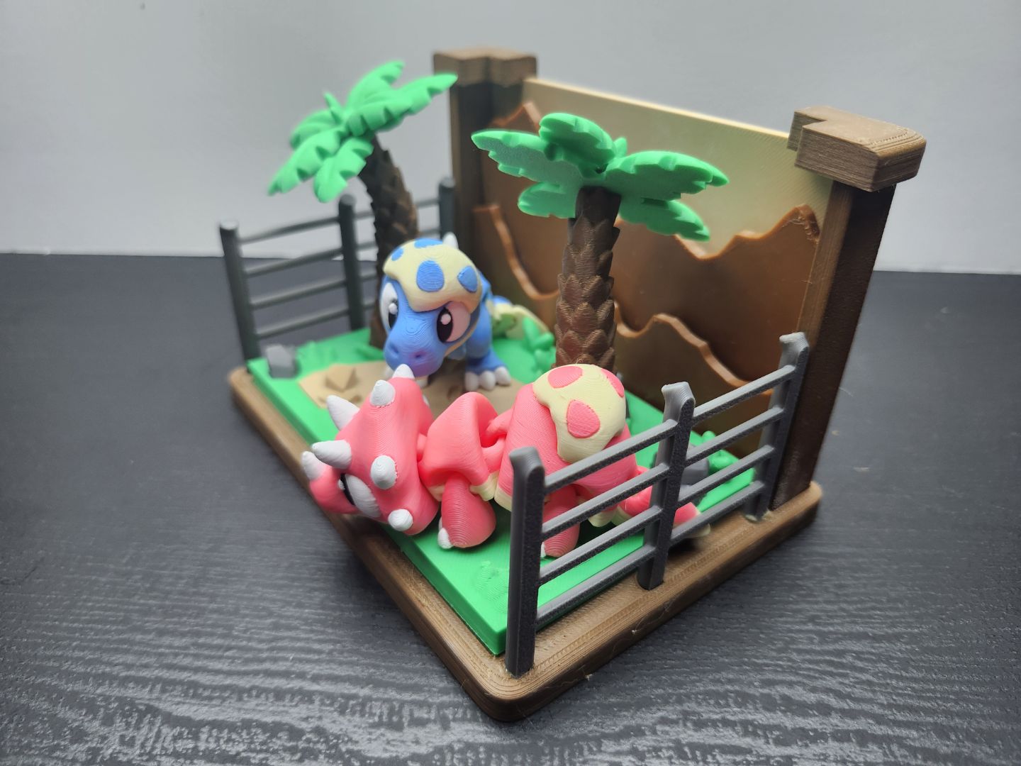 Jurassic World – 3D Printed Dinosaur Diorama Gift
