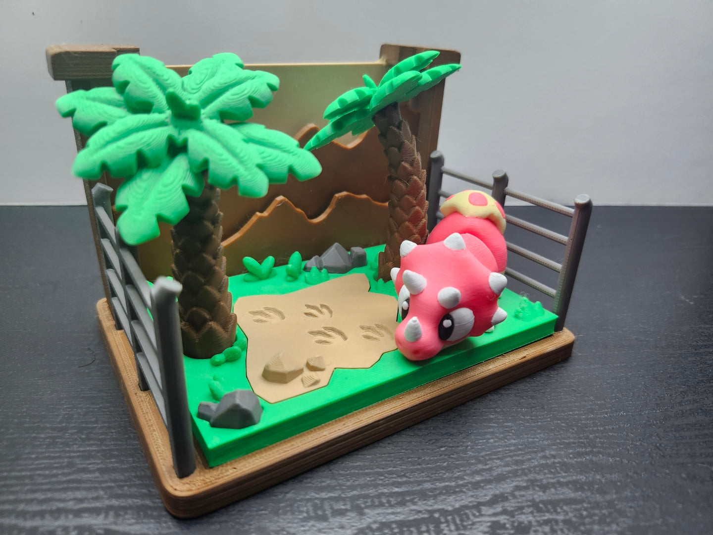 Jurassic World – 3D Printed Dinosaur Diorama Gift
