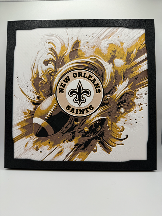 New Orleans Saints HueForge Print