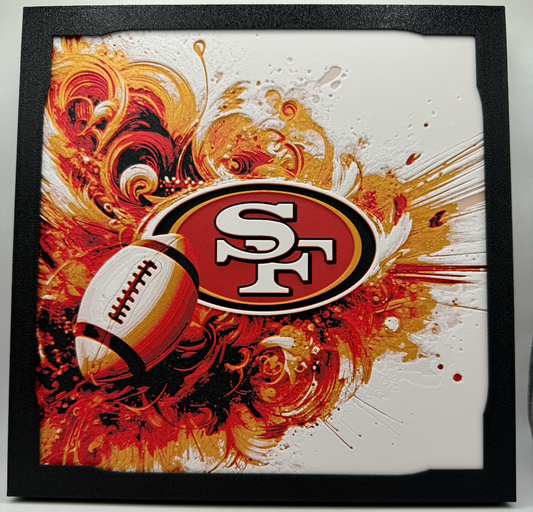 San Francisco 49ers HueForge Print