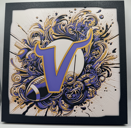 Minnesota Vikings HueForge Print